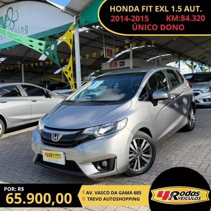 HONDA FIT 1.5 EXL 16V FLEX 4P AUTOMÁTICO